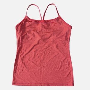 Lululemon Coral Y-String Back Tanktop Women (SZ Unk. see measurements)